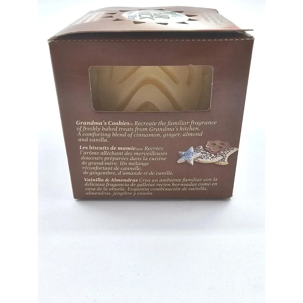 AIRWICK Grandmas Cookies by Wizard Glowing Candle Discontinued 2002 New